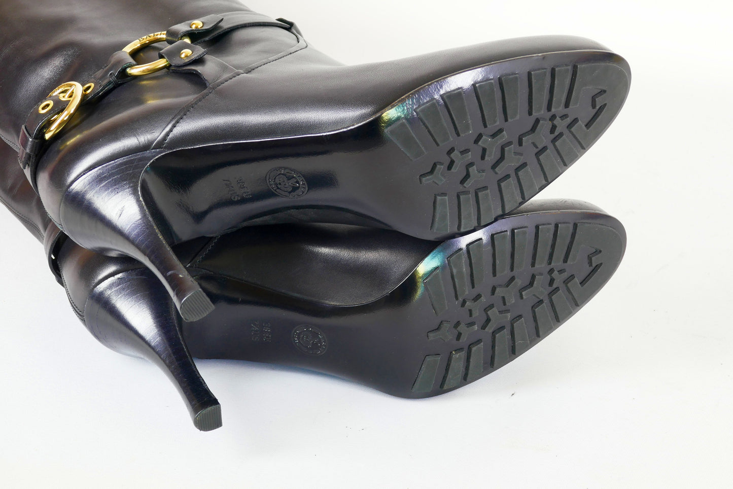 BUUTS Bally Stiefel Leder schwarz 222038-10