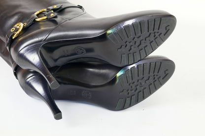 BUUTS Bally Stiefel Leder schwarz 222038-10