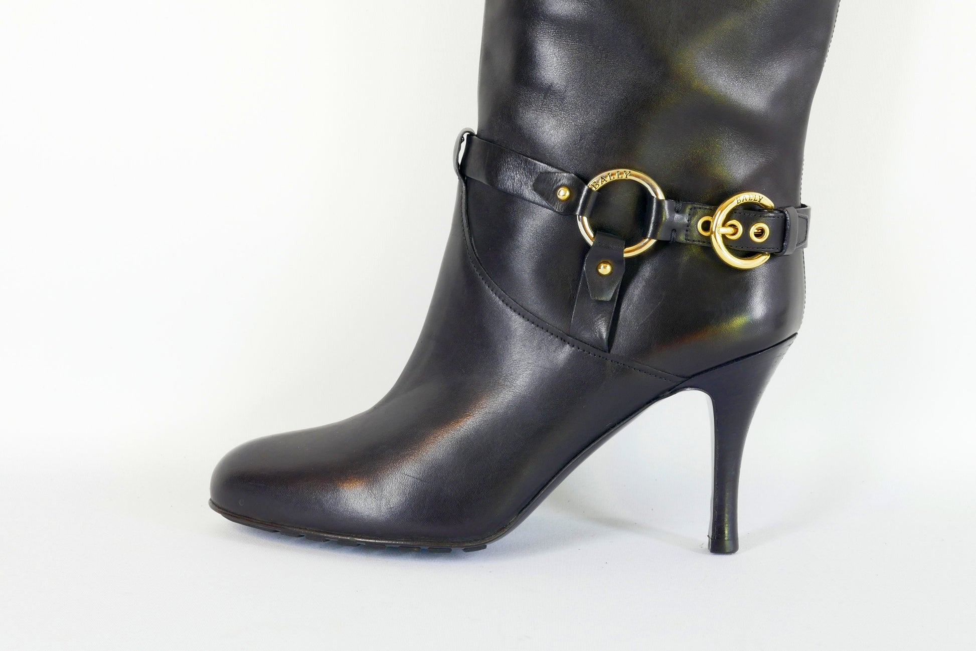 BUUTS Bally Stiefel Leder schwarz 222038-11