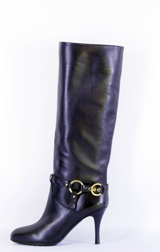 BUUTS Bally Stiefel Leder schwarz 222038-1
