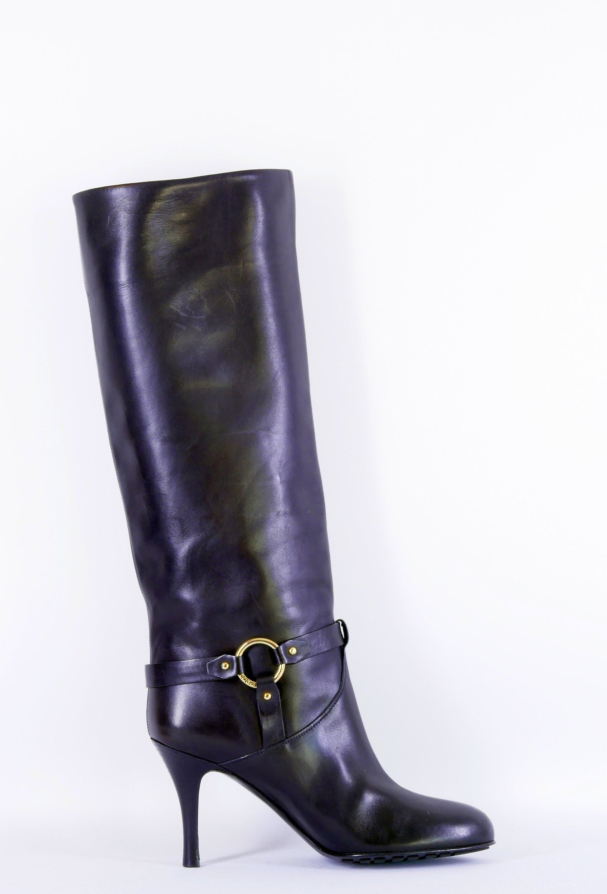 BUUTS Bally Stiefel Leder schwarz 222038-3
