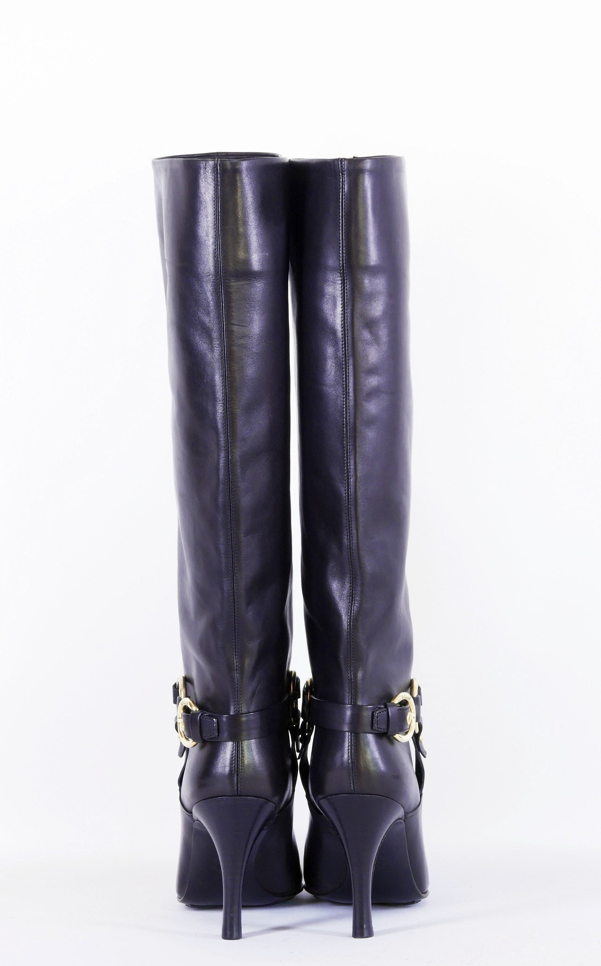 BUUTS Bally Stiefel Leder schwarz 222038-7