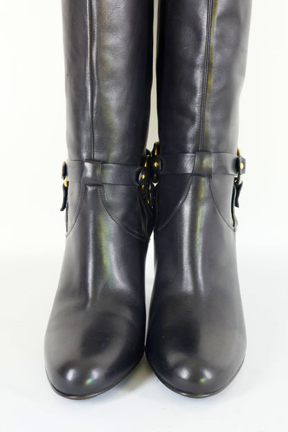 BUUTS Bally Stiefel Leder schwarz 222038-9