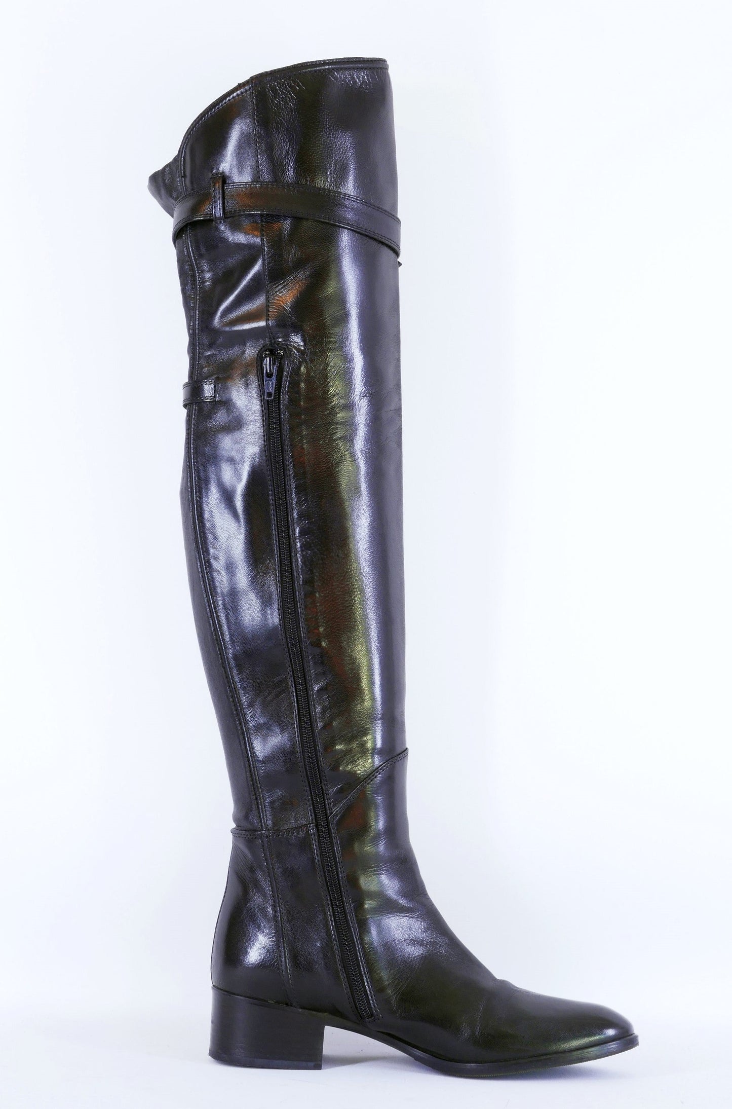 BUUTS Konstantin Starke Hohe Stiefel Leder schwarz 223001-4