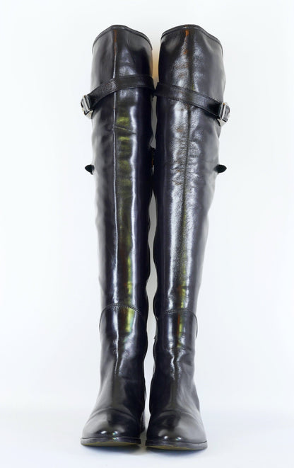 BUUTS Konstantin Starke Hohe Stiefel Leder schwarz 223001-5