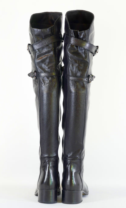 BUUTS Konstantin Starke Hohe Stiefel Leder schwarz 223001-6