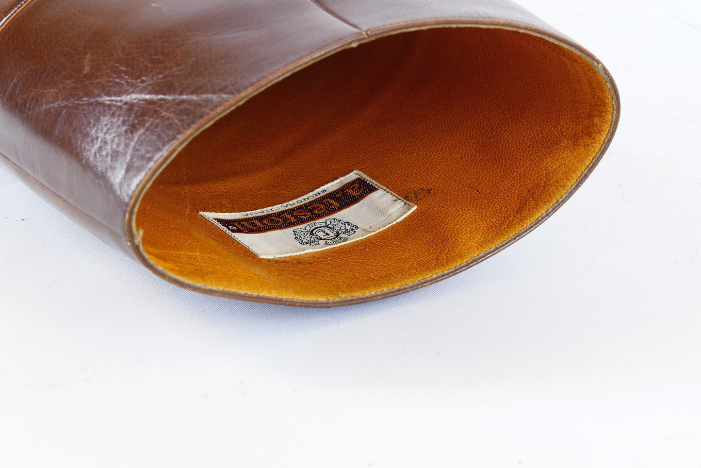 BUUTS Testoni Vintage-Stiefel Leder kastanie 223002-12