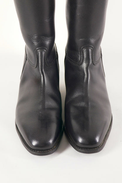 BUUTS Königs Hohe Stiefel Leder schwarz 223004-8