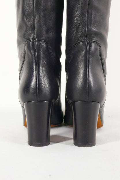 BUUTS L'Autre Chose Hohe Stiefel Leder schwarz 223005-7