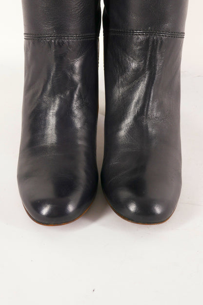 BUUTS L'Autre Chose Hohe Stiefel Leder schwarz 223005-8