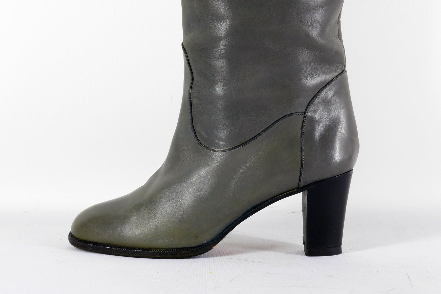 BUUTS Colombo Vintage-Stiefel Leder grau 223006-10