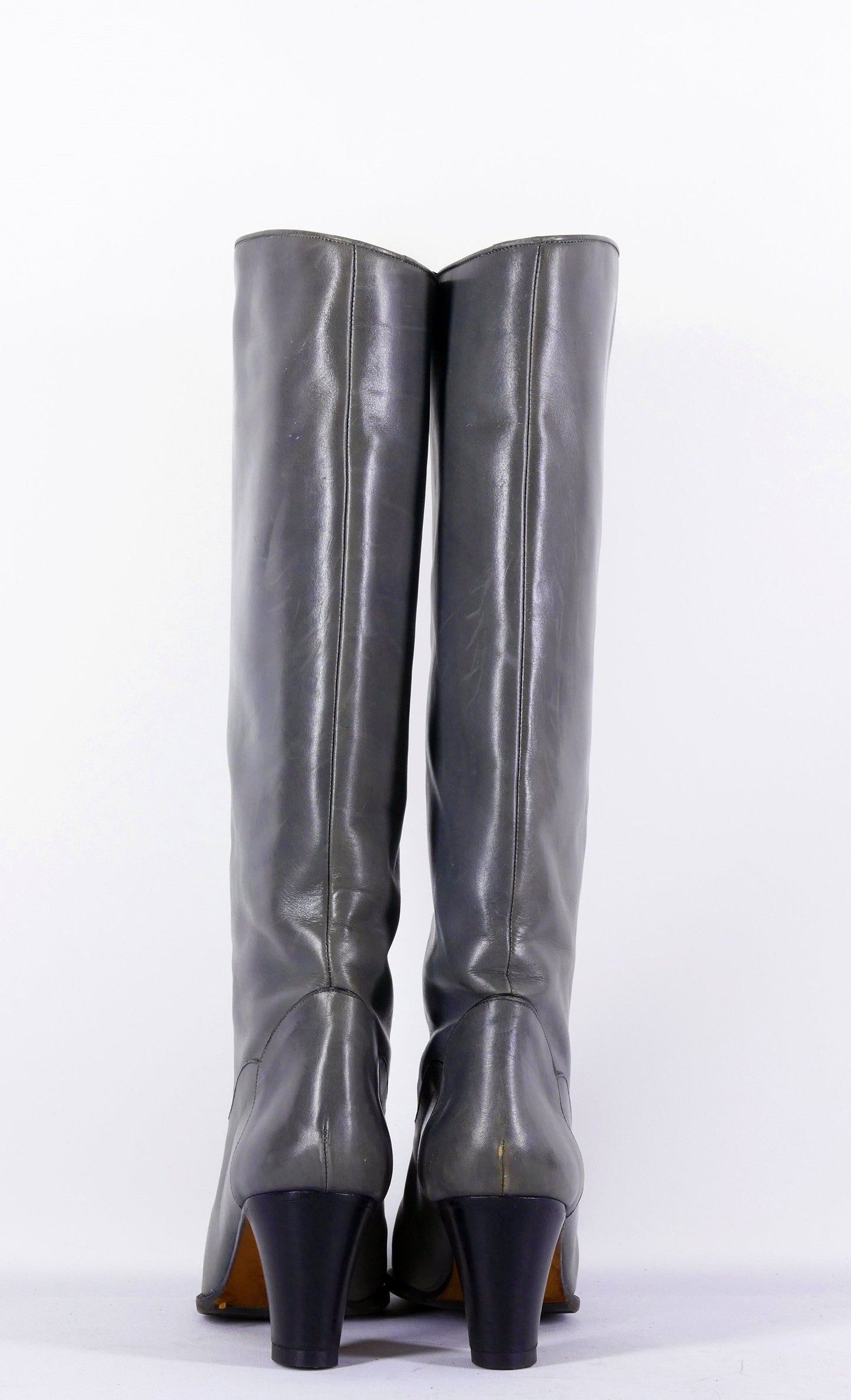 BUUTS Colombo Vintage-Stiefel Leder grau 223006-6