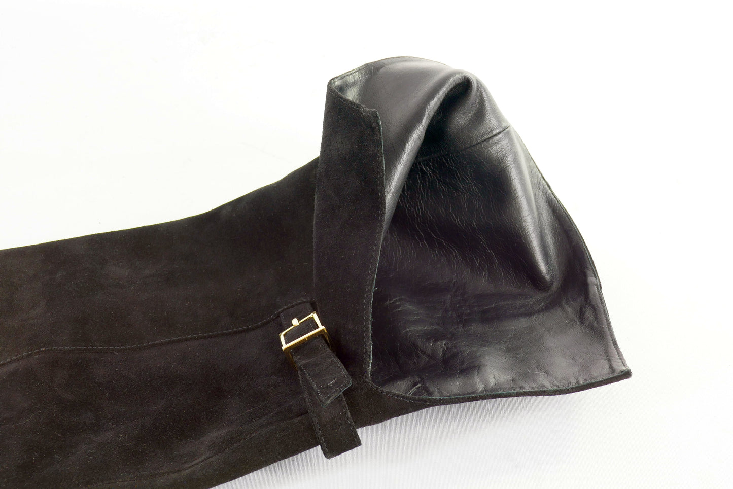 BUUTS Patrizia Pepe Overknees Wildleder schwarz 223007-11