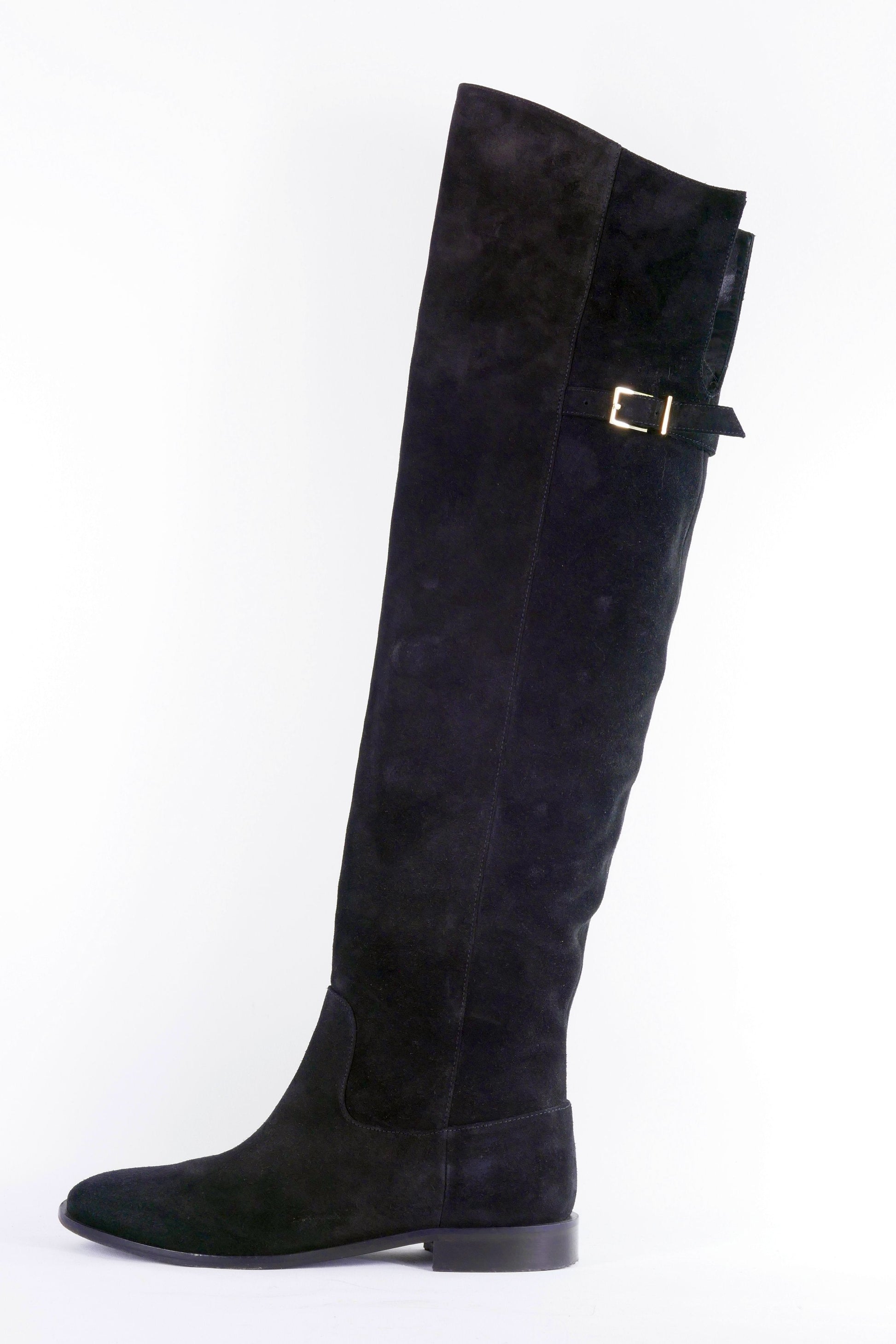 BUUTS Patrizia Pepe Overknees Wildleder schwarz 223007-1