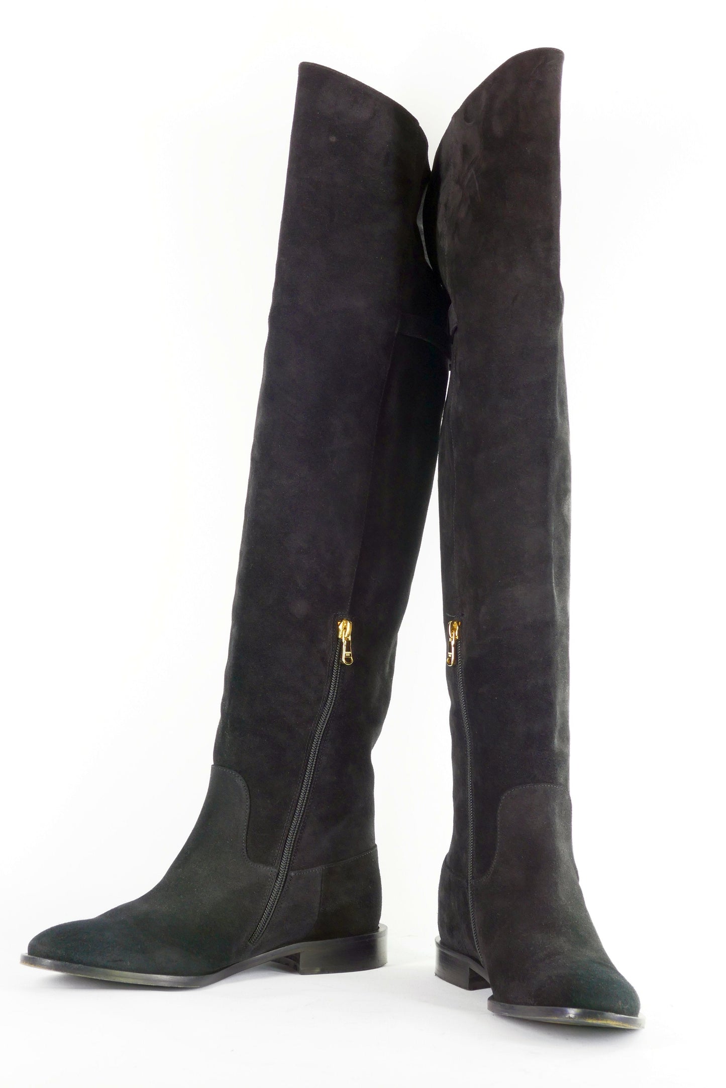 BUUTS Patrizia Pepe Overknees Wildleder schwarz 223007-4