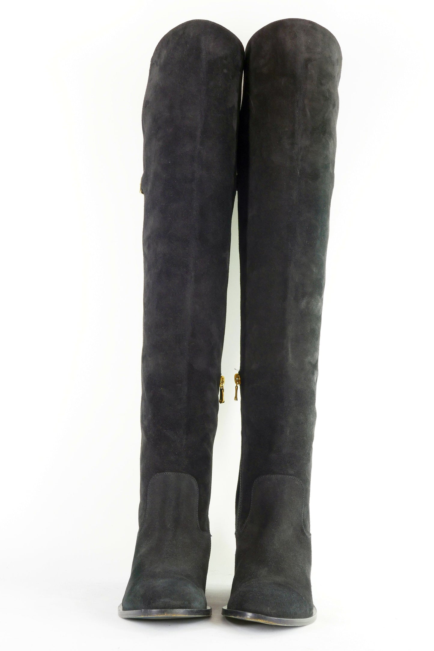 BUUTS Patrizia Pepe Overknees Wildleder schwarz 223007-5