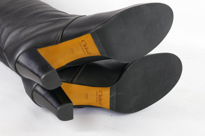 BUUTS Chloé Overknees Leder schwarz 223008-10