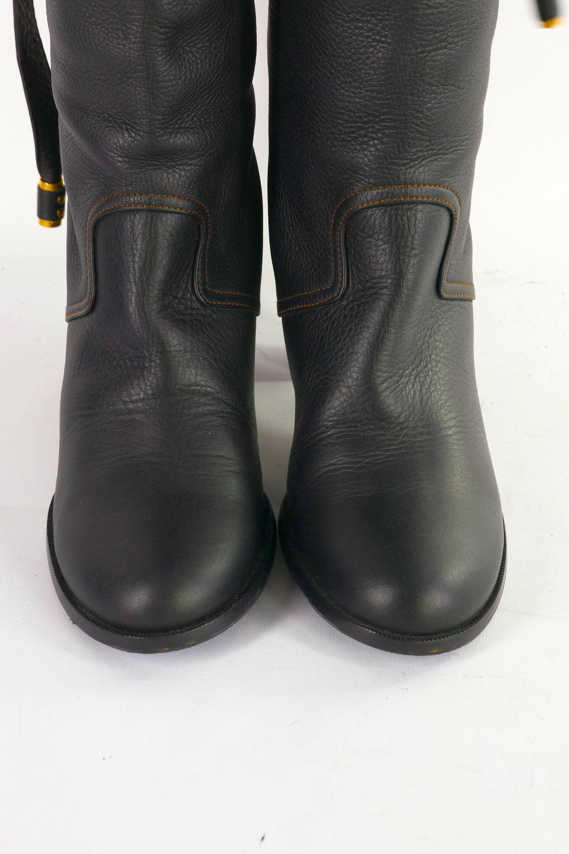 BUUTS Chloé Overknees Leder schwarz 223008-8