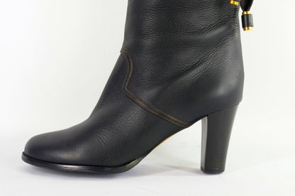 BUUTS Chloé Overknees Leder schwarz 223008-9