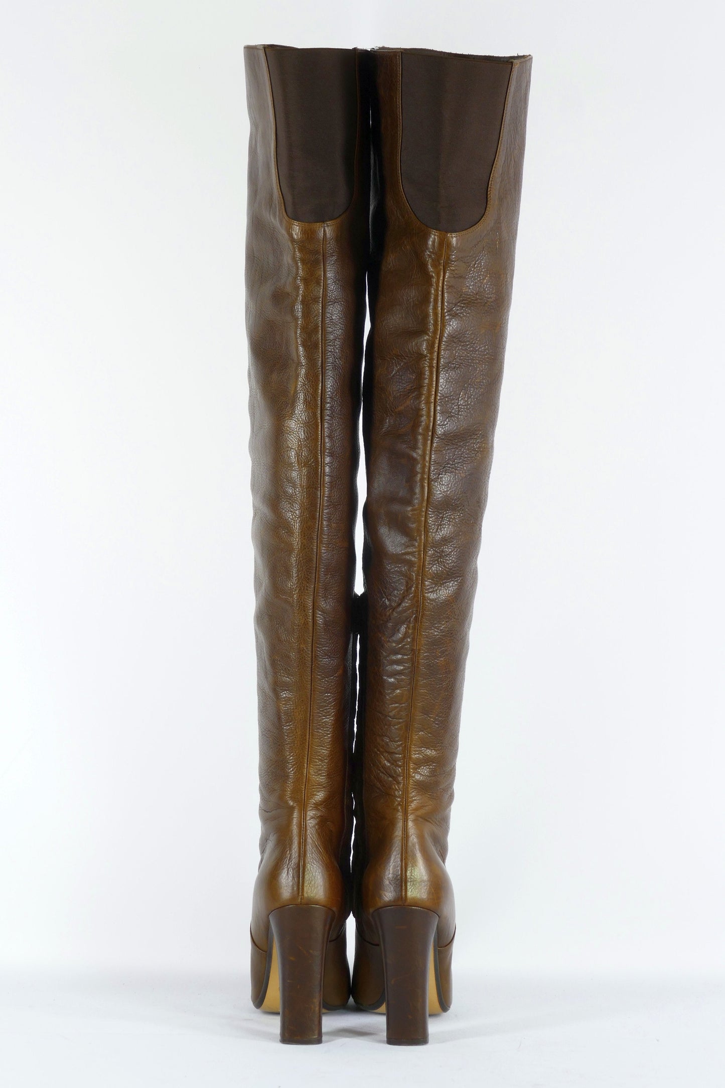 BUUTS Marni Overknees Leder mittelbraun 223011-6