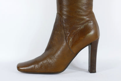 BUUTS Marni Overknees Leder mittelbraun 223011-9