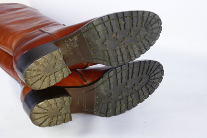 BUUTS Ralph Lauren Collection Hohe Stiefel Leder mittelbraun 223012-10