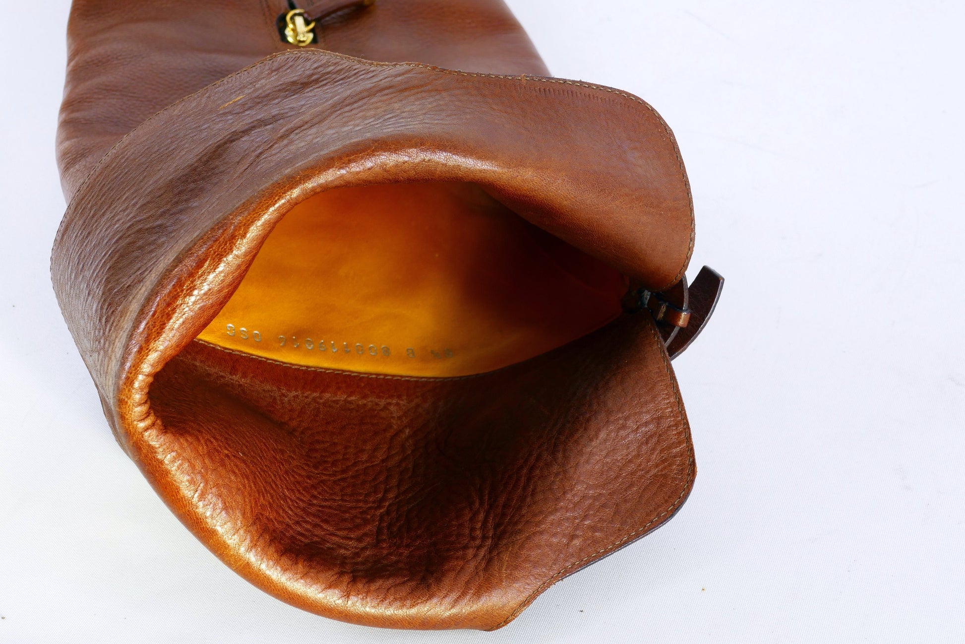 BUUTS Ralph Lauren Collection Hohe Stiefel Leder mittelbraun 223012-11