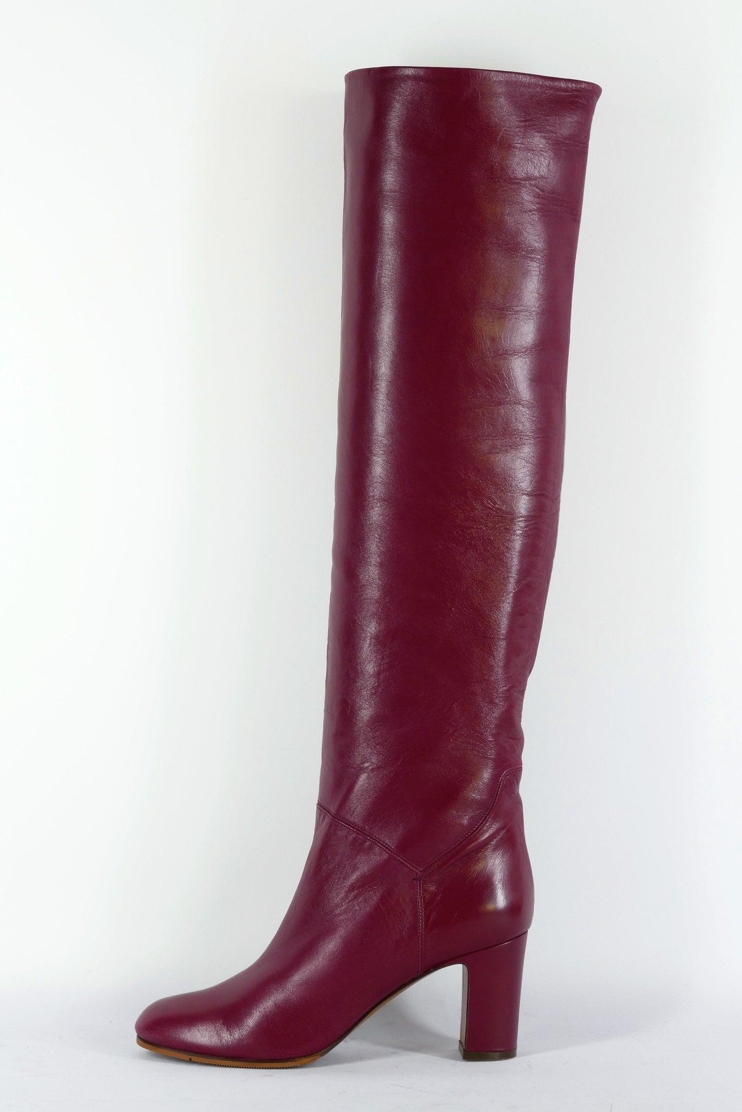 BUUTS L'Autre Chose Hohe Stiefel Leder bordeaux 223013-1
