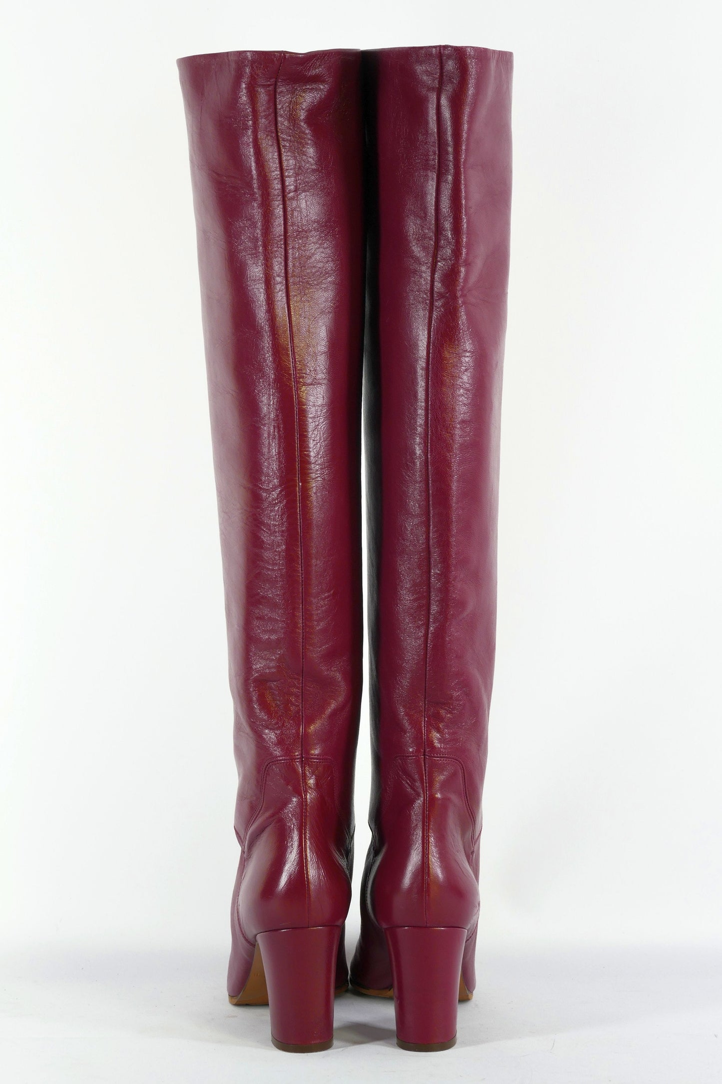 BUUTS L'Autre Chose Hohe Stiefel Leder bordeaux 223013-6