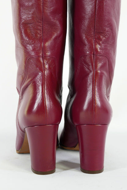 BUUTS L'Autre Chose Hohe Stiefel Leder bordeaux 223013-7