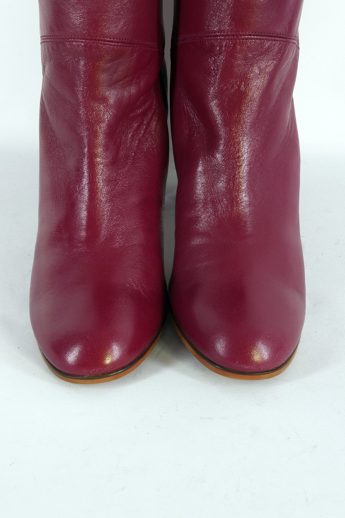 BUUTS L'Autre Chose Hohe Stiefel Leder bordeaux 223013-8