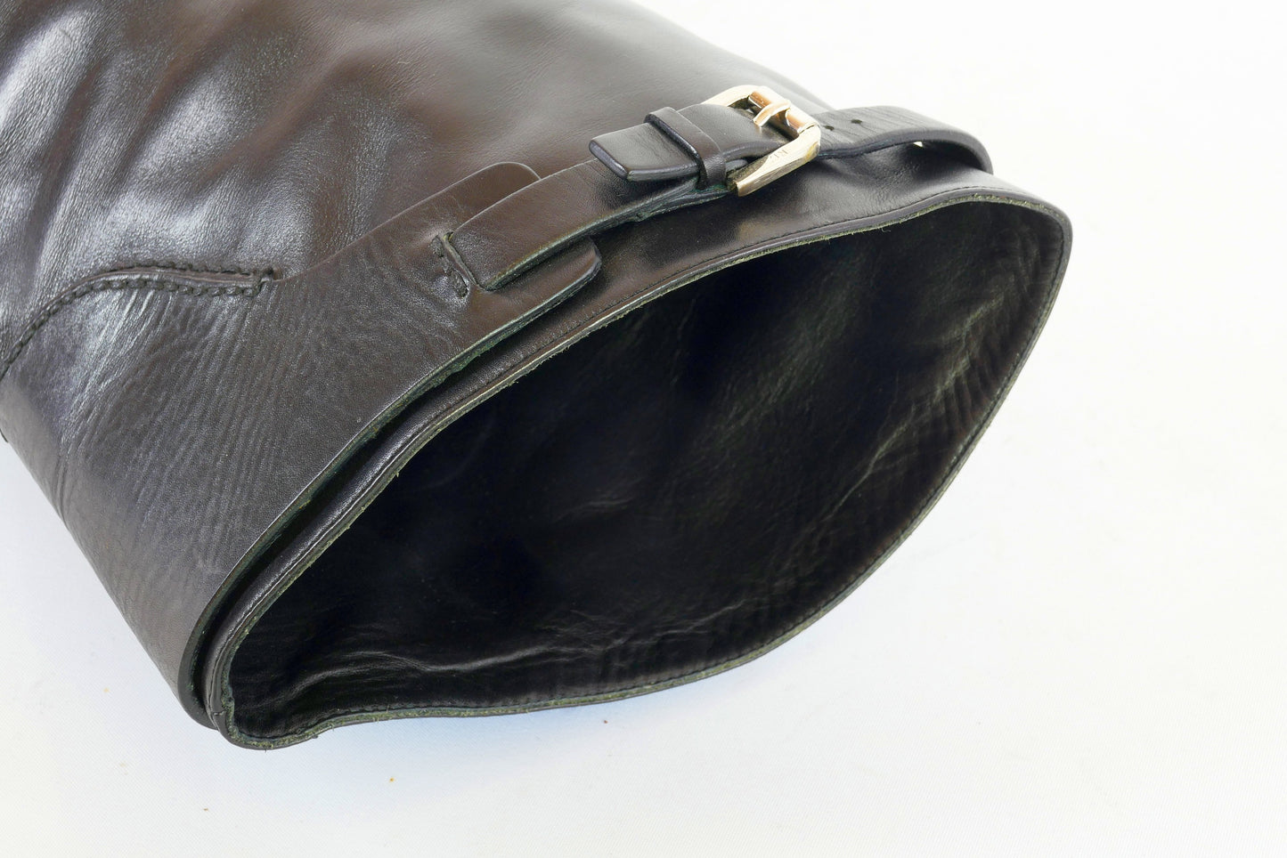 BUUTS Ralph Lauren Collection Overknees Leder schwarz 223015-11