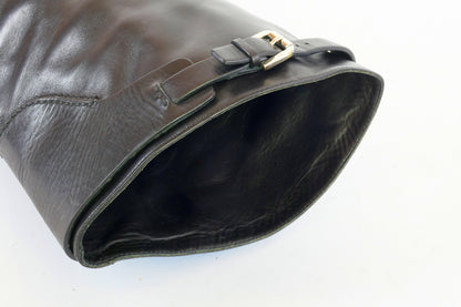 BUUTS Ralph Lauren Collection Overknees Leder schwarz 223015-11