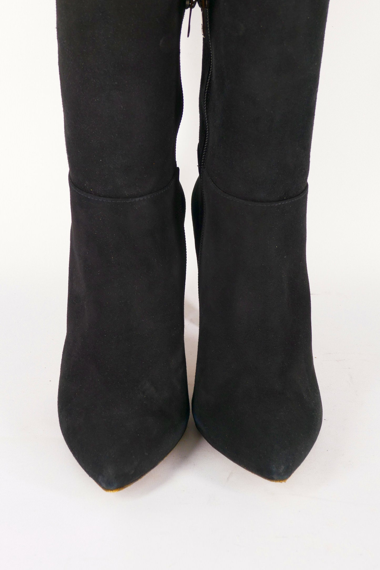 BUUTS Pura Lopez Hohe Stiefel Wildleder schwarz 223017-8