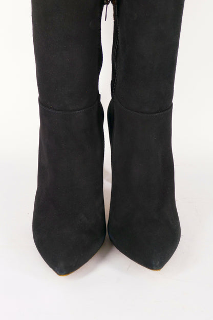 BUUTS Pura Lopez Hohe Stiefel Wildleder schwarz 223017-8