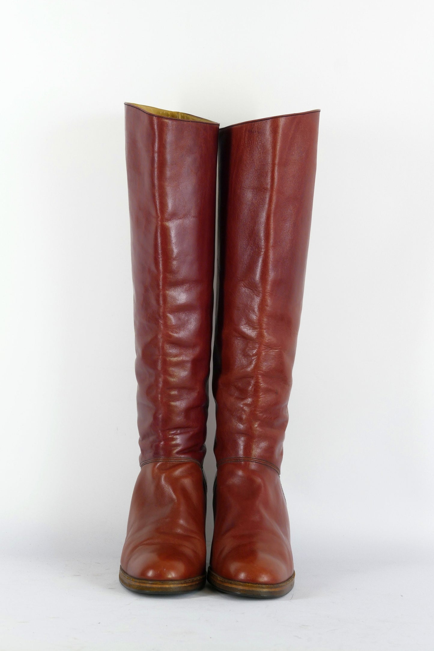 BUUTS Lady Bummel Vintage-Stiefel Leder bordeaux 223018-5