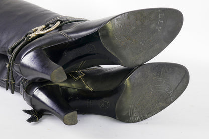 BUUTS Bally Stiefel Leder schwarz 223019-10