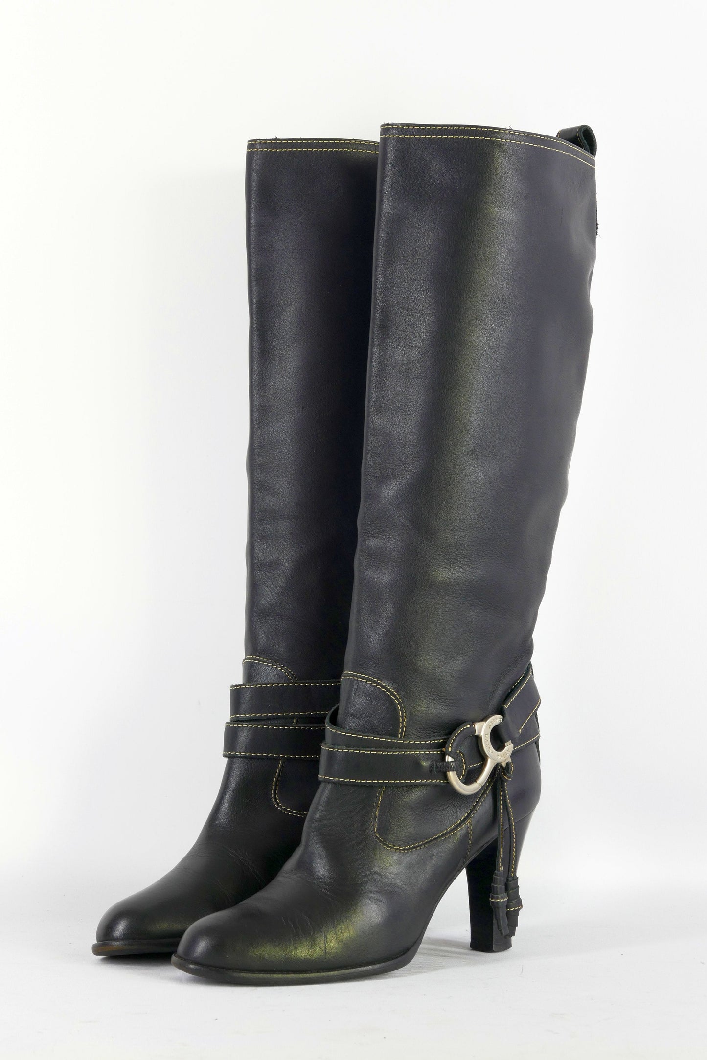 BUUTS Bally Stiefel Leder schwarz 223019-2