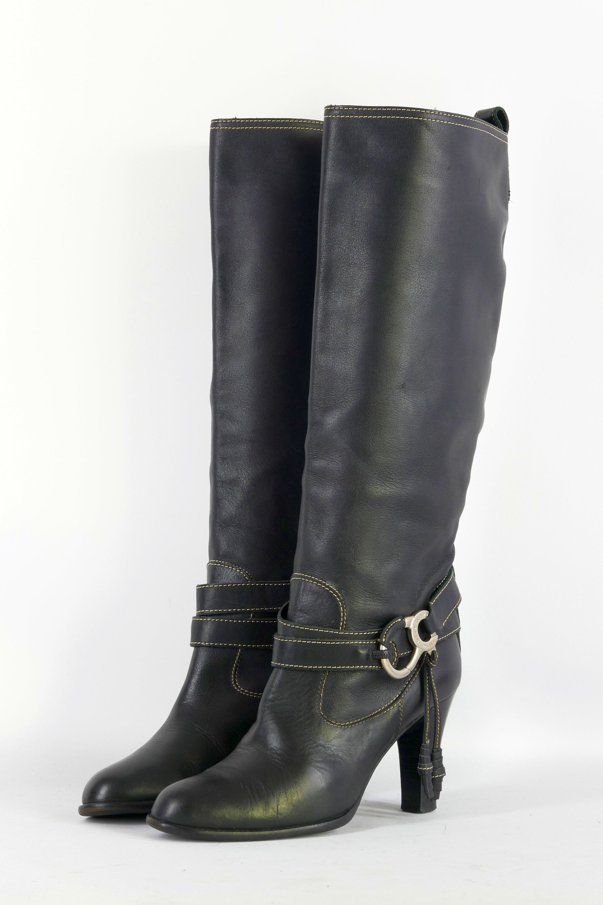 BUUTS Bally Stiefel Leder schwarz 223019-2