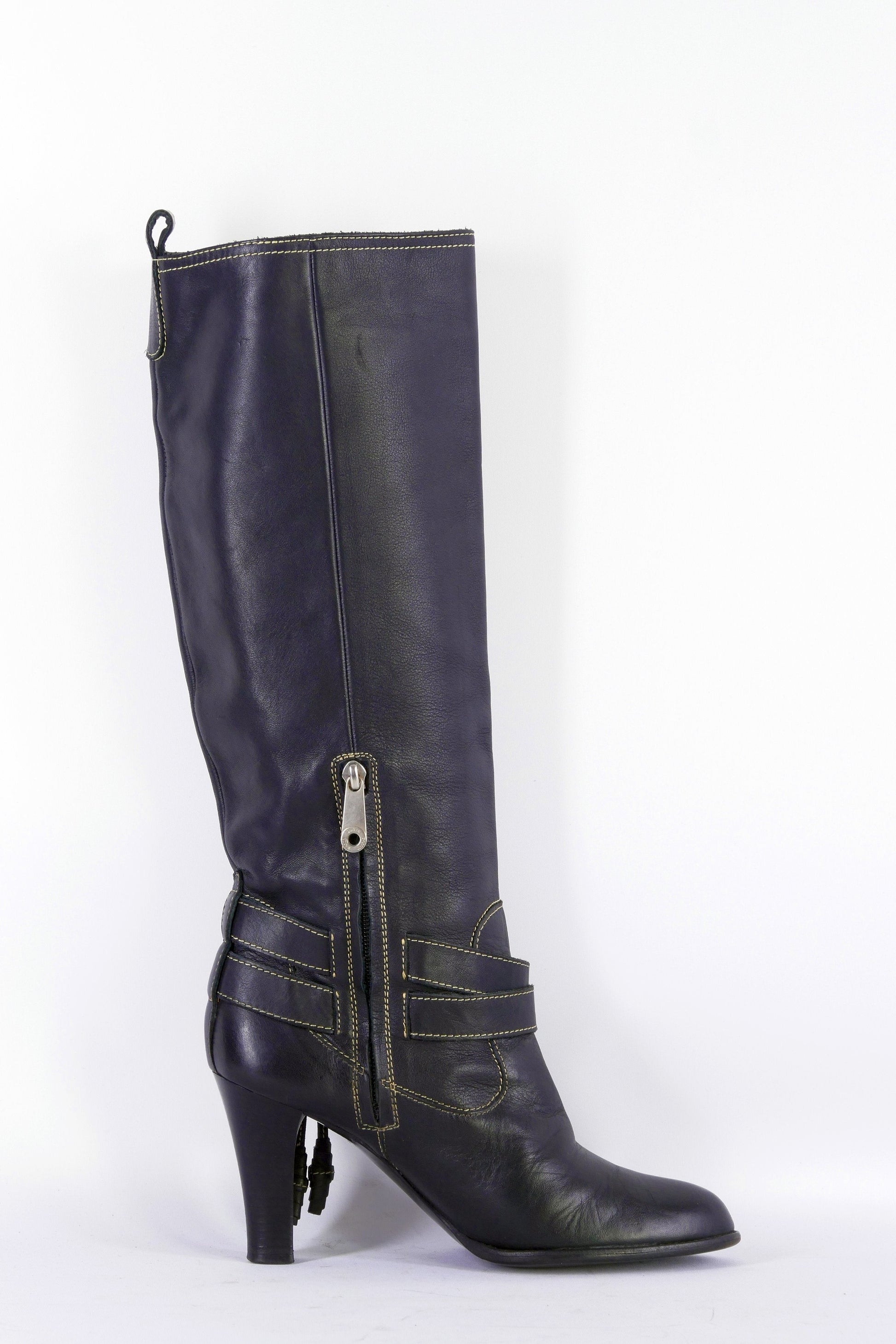 BUUTS Bally Stiefel Leder schwarz 223019-3