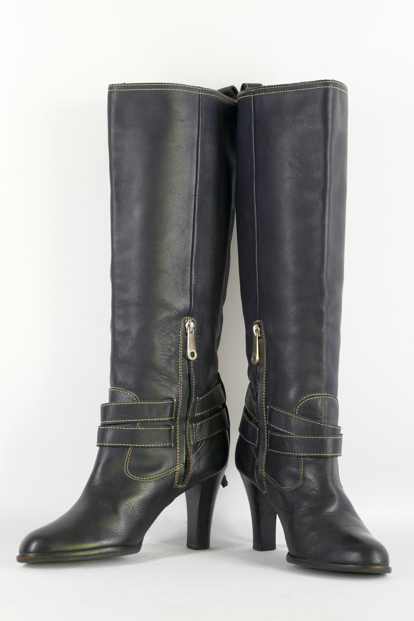 BUUTS Bally Stiefel Leder schwarz 223019-4