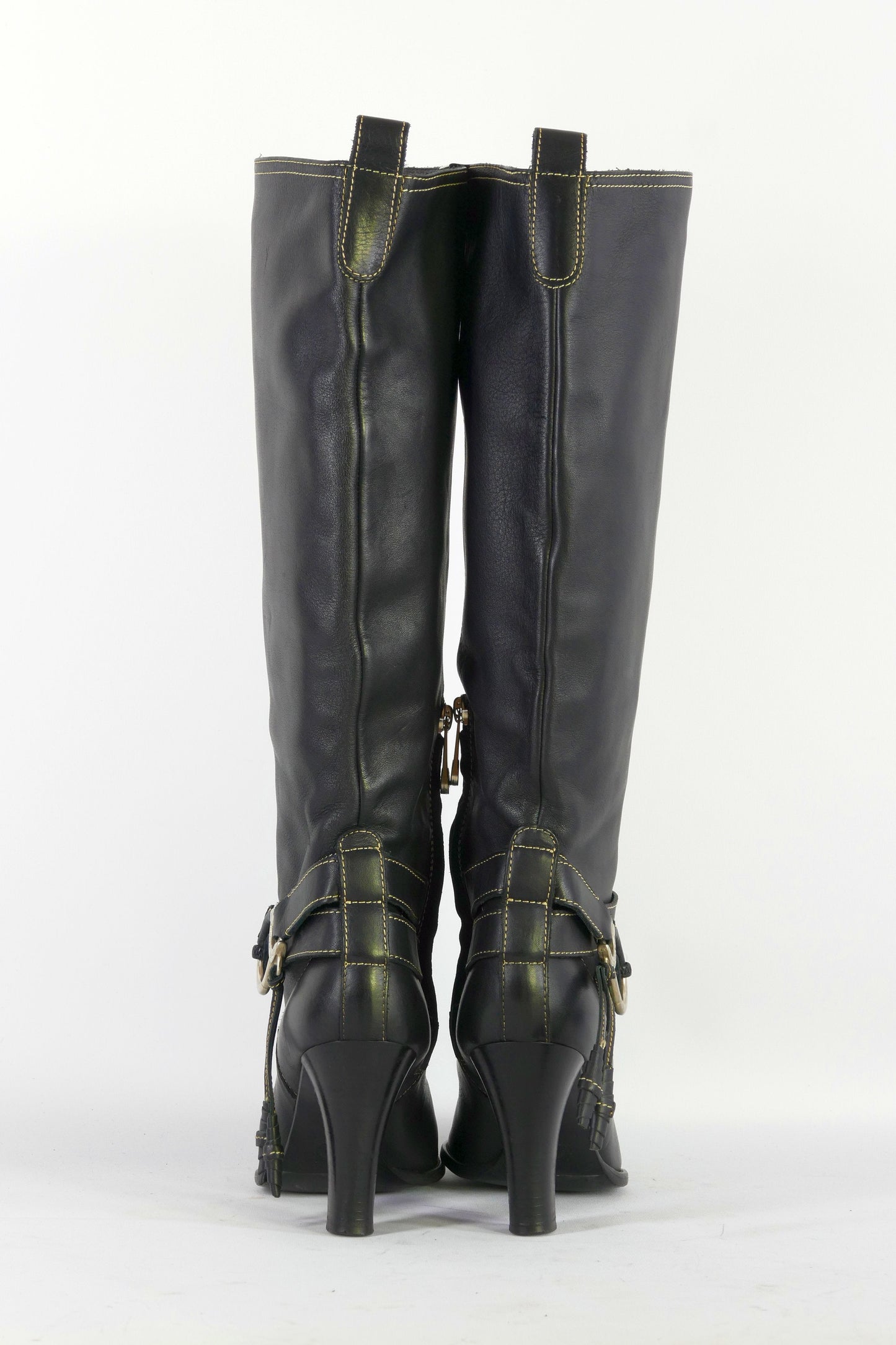 BUUTS Bally Stiefel Leder schwarz 223019-6