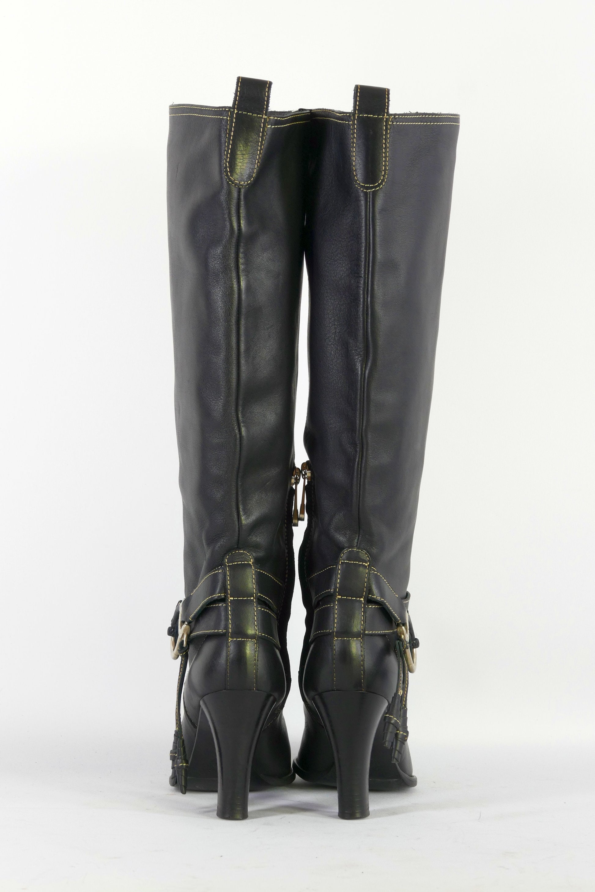 BUUTS Bally Stiefel Leder schwarz 223019-6