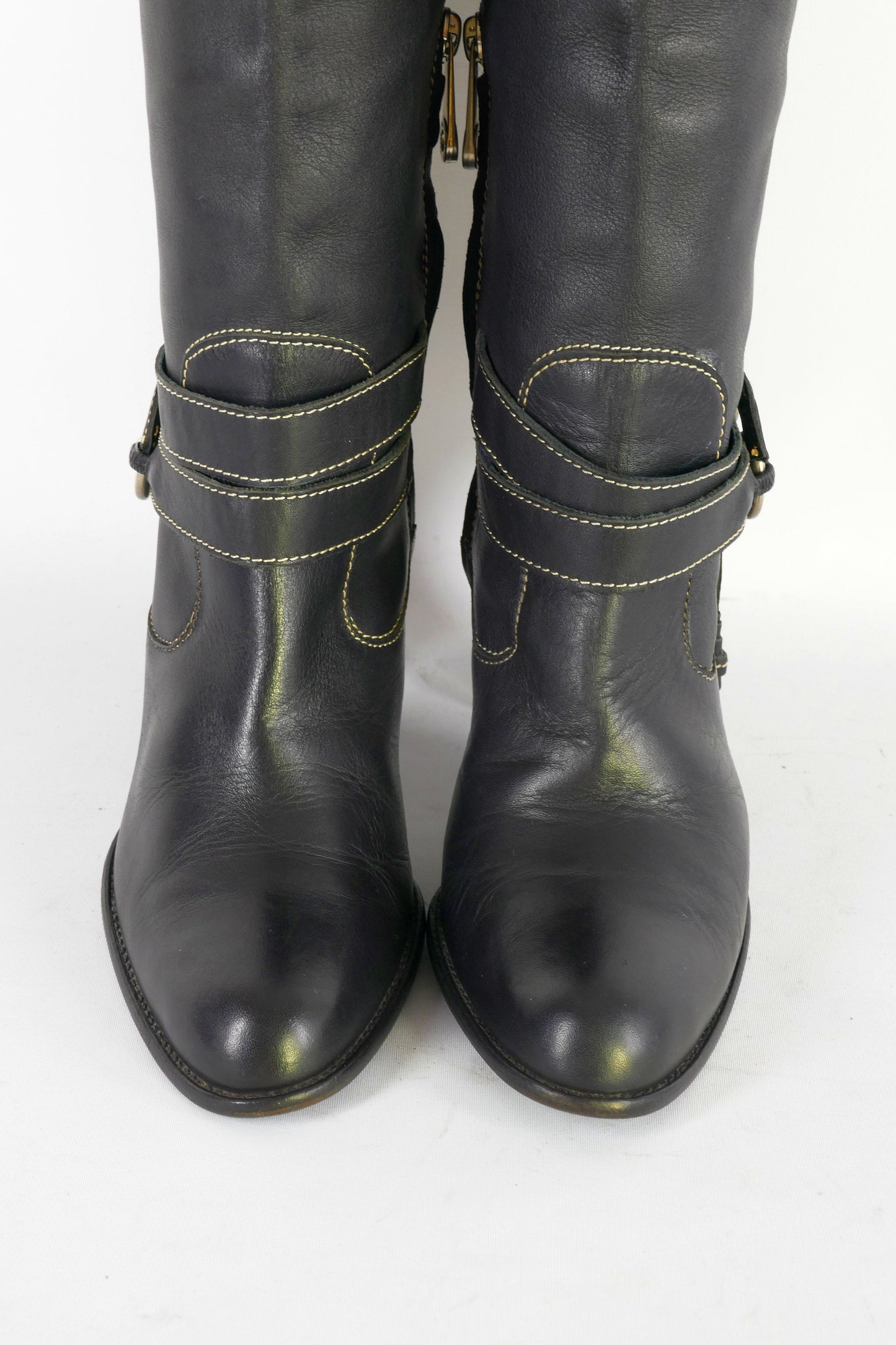 BUUTS Bally Stiefel Leder schwarz 223019-8