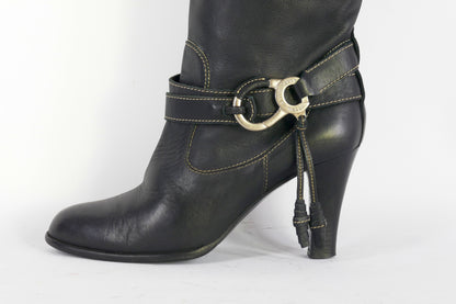 BUUTS Bally Stiefel Leder schwarz 223019-9