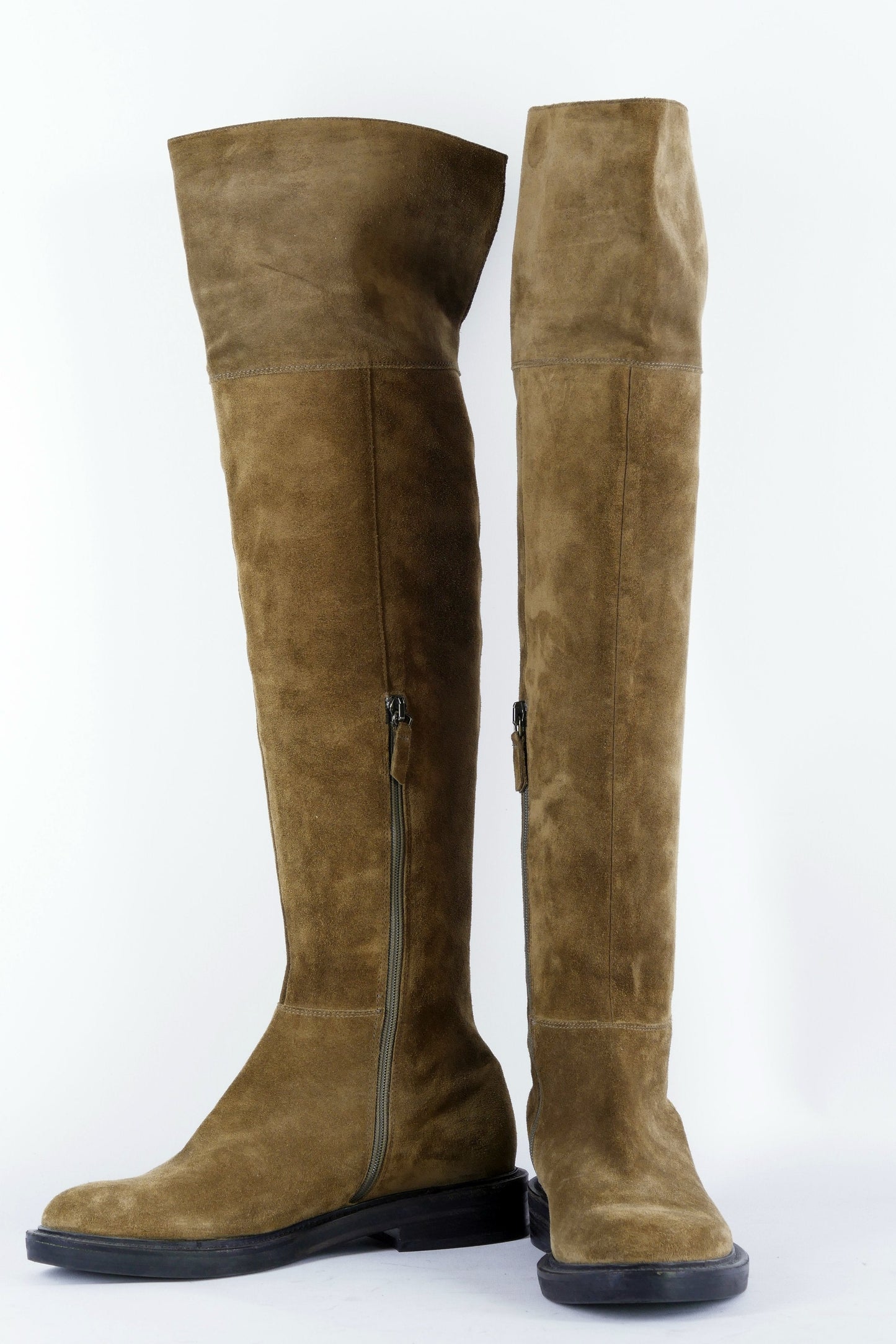 BUUTS Kennel&Schmenger Hohe Stiefel Wildleder braun 223020-4