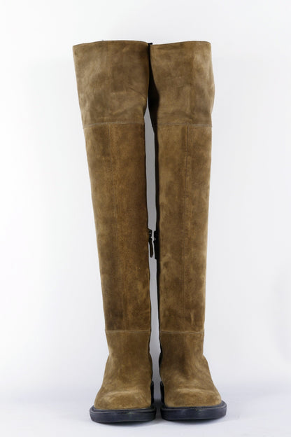 BUUTS Kennel&Schmenger Hohe Stiefel Wildleder braun 223020-5