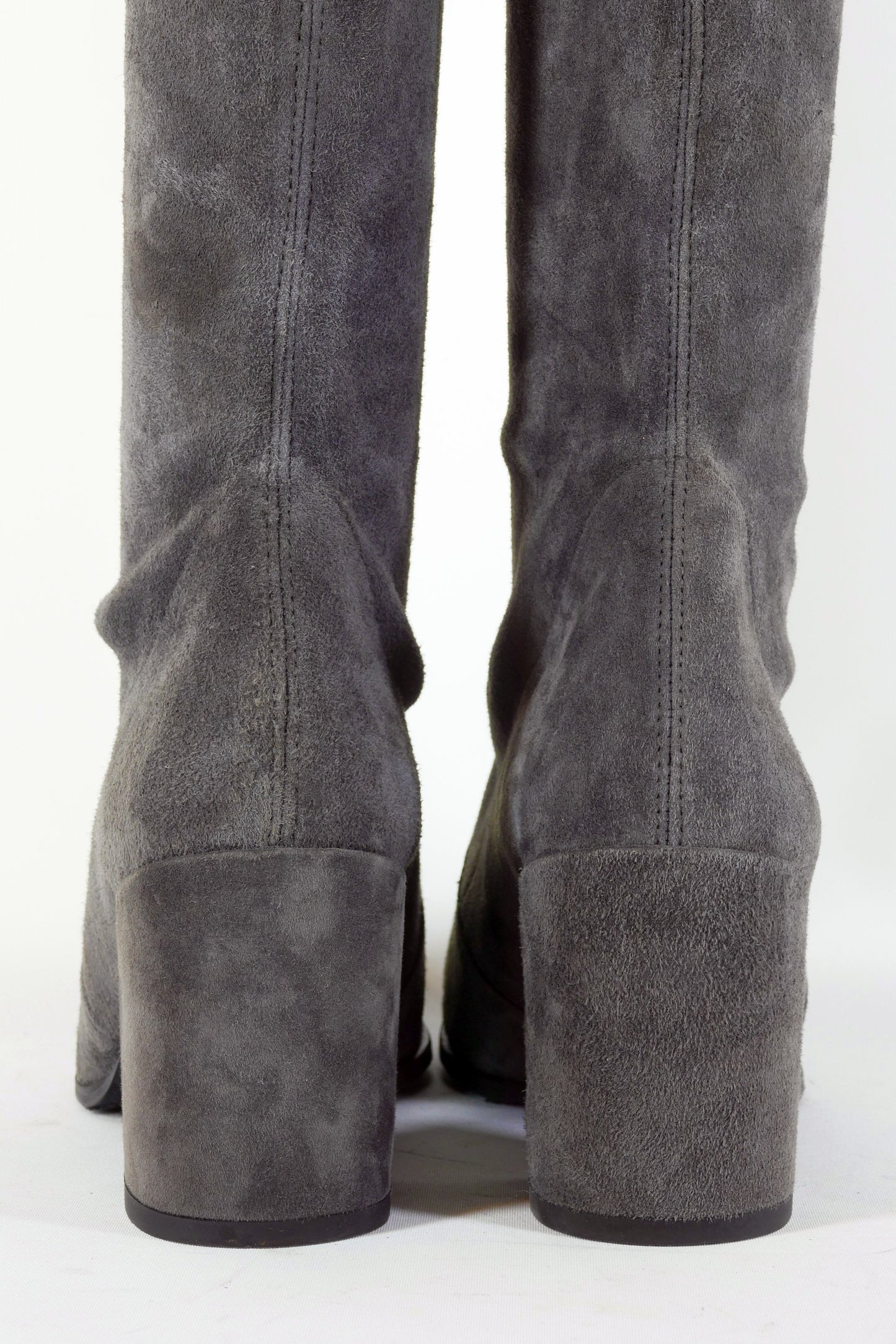 BUUTS Stuart Weitzmann Overknees Wildleder anthrazit 223021-7