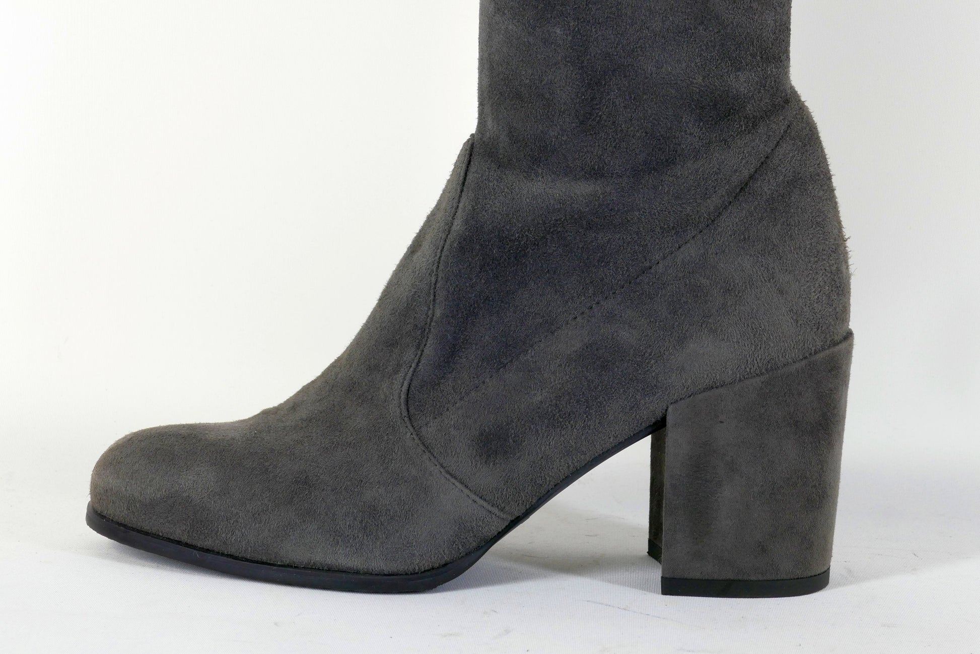 BUUTS Stuart Weitzmann Overknees Wildleder anthrazit 223021-9