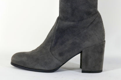 BUUTS Stuart Weitzmann Overknees Wildleder anthrazit 223021-9